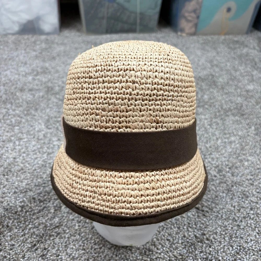Goorin Bros Straw Cloche Hat - Picture 2 of 9